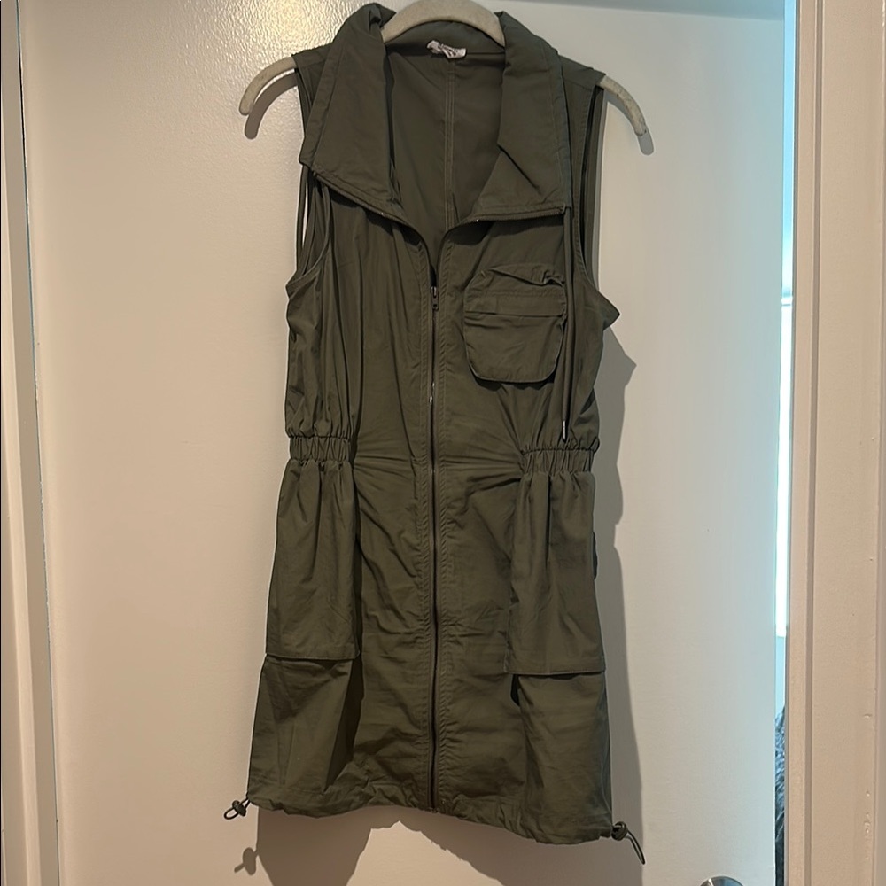 Cotton On Olive Green Mini Dress